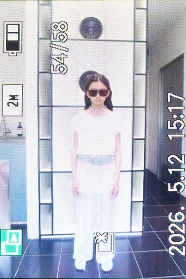 ワイドレッグパレオパンツホワイトZaraのワイドレッグパレオパンツ - ホワイト 