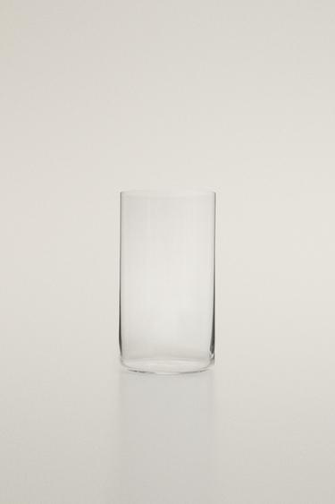STRAIGHT CRYSTALLINE SOFT DRINK TUMBLER - Transparent by Zara - Image 0