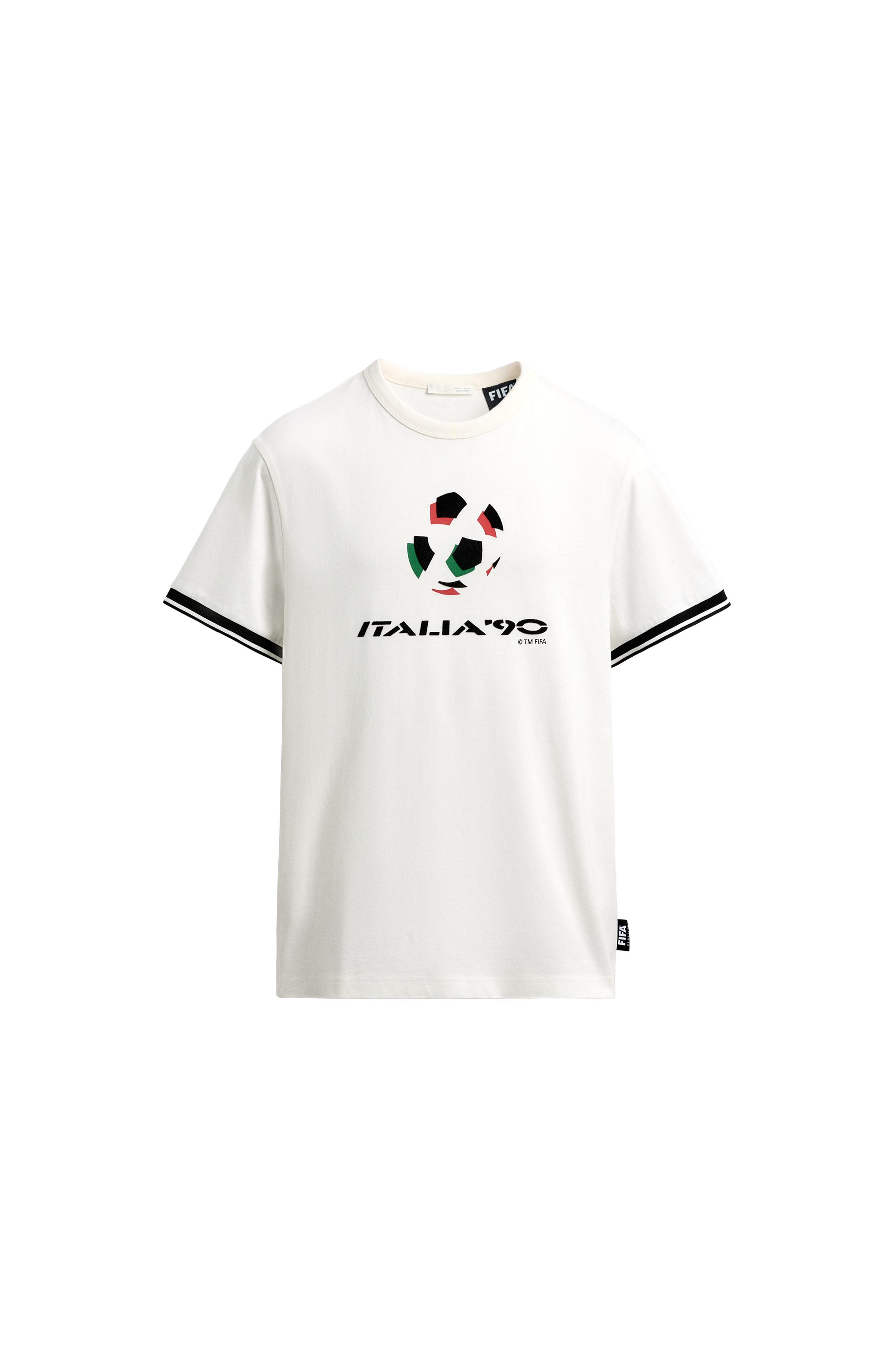 ITALIA 90 FIFA WORLD CUP™ FIFA CLASSICS CONTRAST T-SHIRT - White