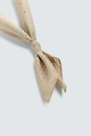 BANDANA À POIS - Beige de Zara - Image 2