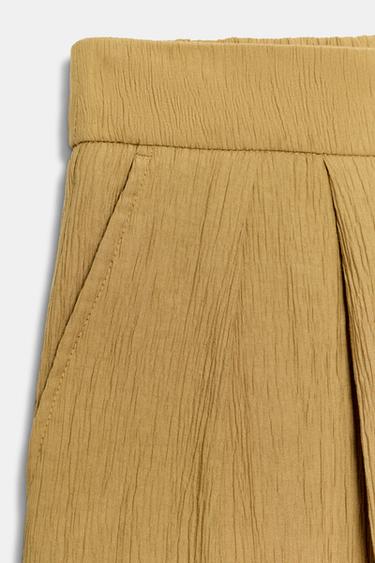 SAROUEL TROUSERS WITH BOWS - Mustard by Zara - Image 2