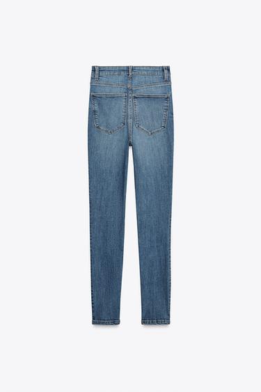 JEAN TRF SCULPT TAILLE HAUTE - Indigo de Zara - Image 5