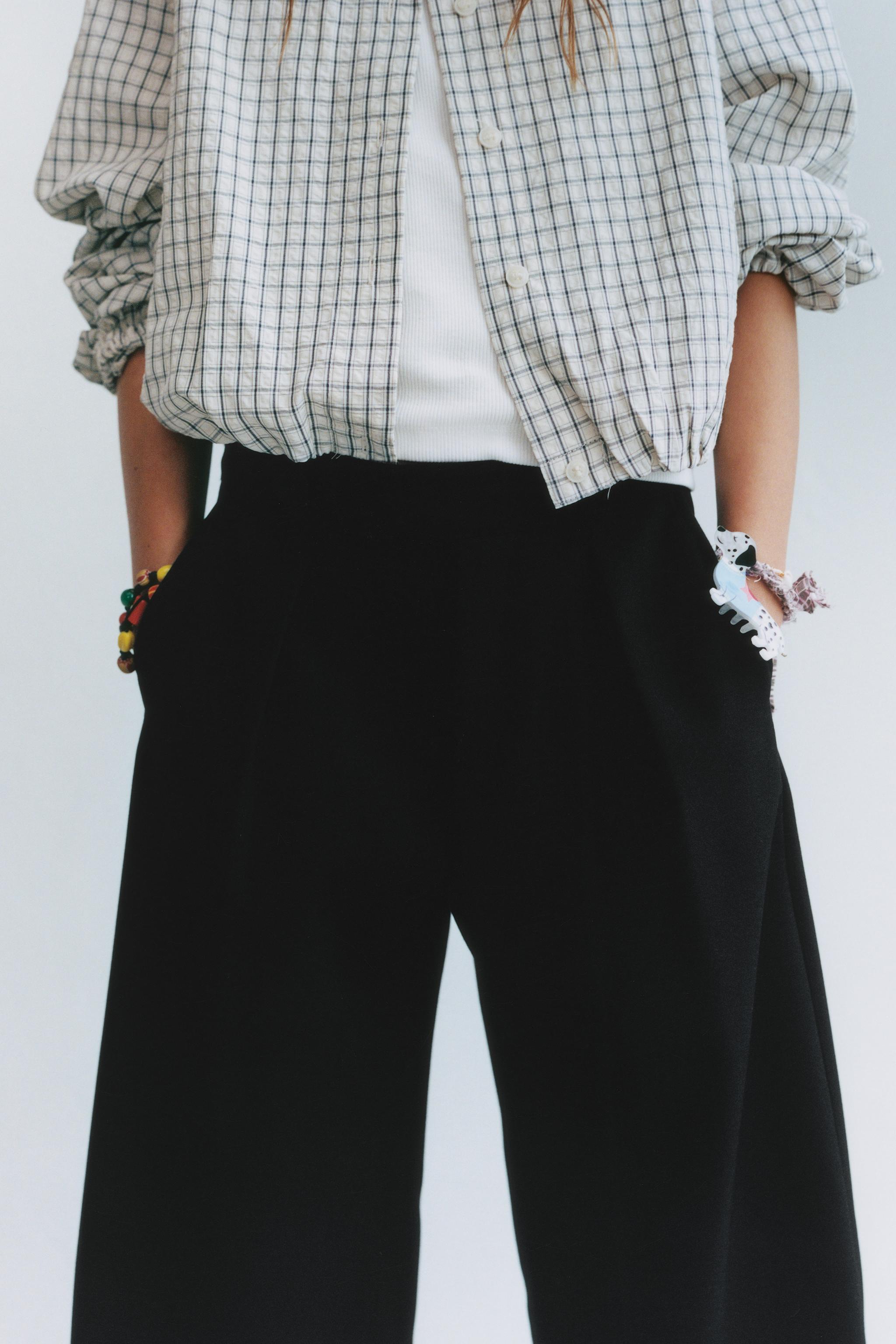 Детские брюки Zara CRISS-CROSS WAIST PANTS — фото 6