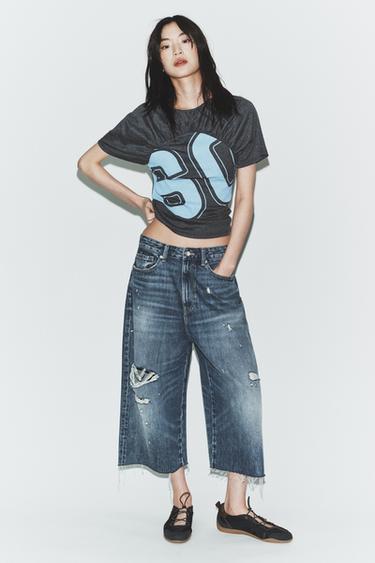 Zara 彈性運動芭蕾舞鞋 - 黑色