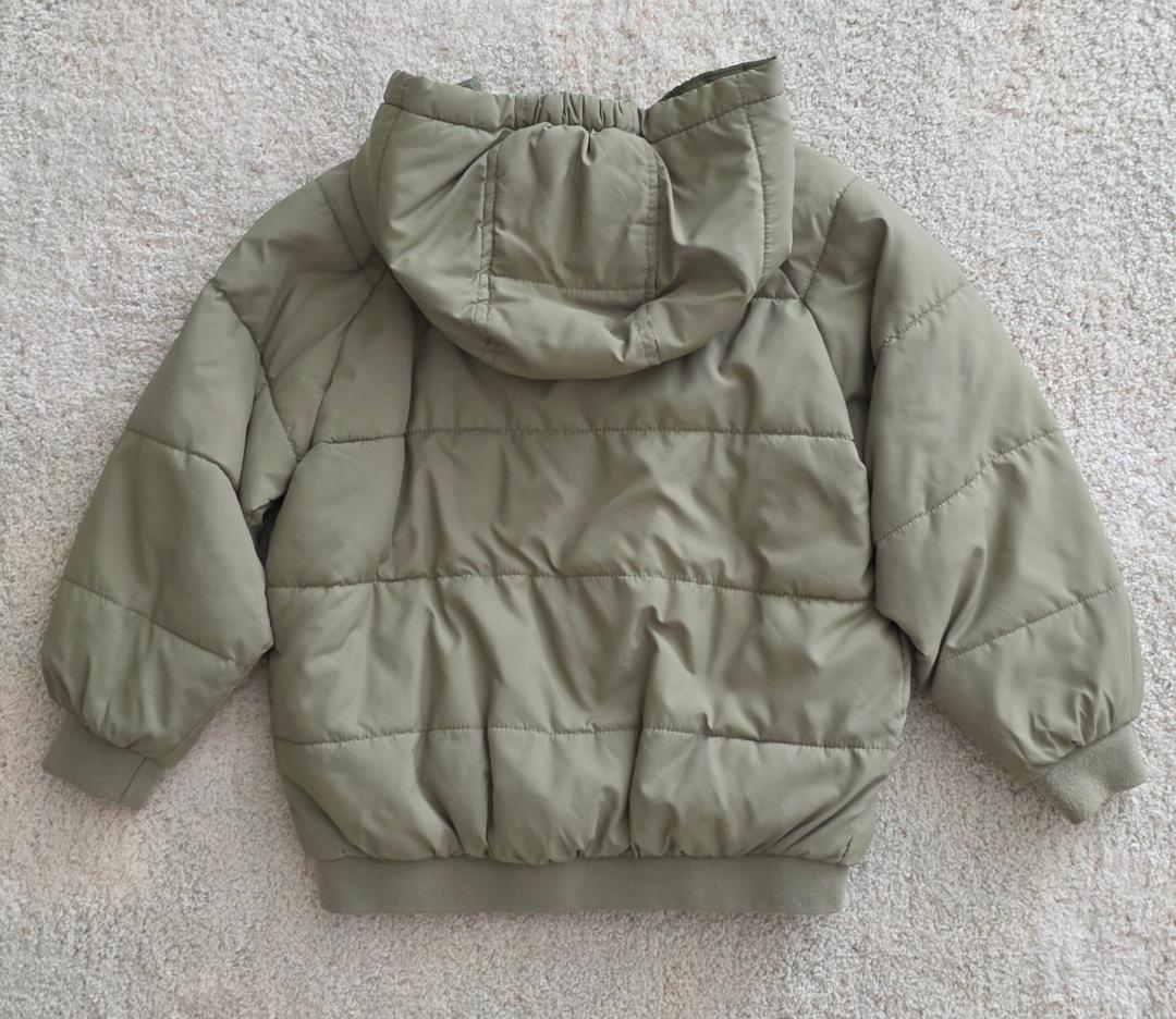 WATER REPELLENT DINOSAUR PUFFER COAT - Image 2