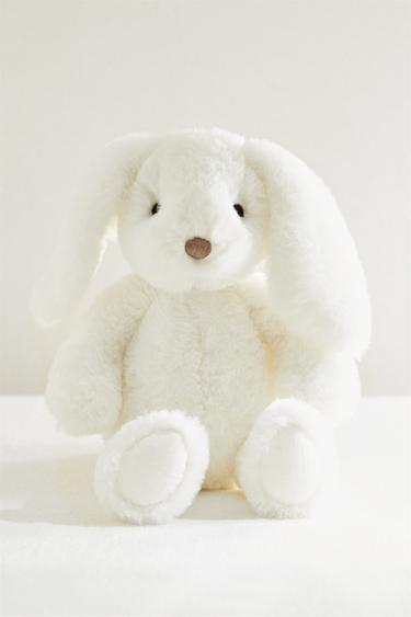 CHILDREN’S WHITE BUNNY SOFT TOY - White by Zara - Image 10