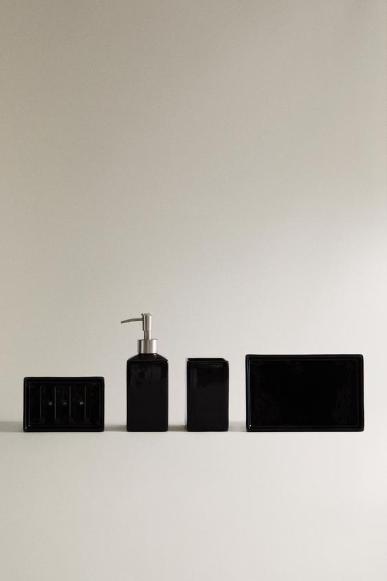 SHINY CERAMIC BATHROOM ACCESSORY SET | ZARA Turkey