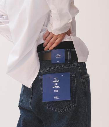 ENSEMBLE CHEMISE BLANCHE ET JEAN DENIM BEKA GVISHIANI - Bleu de Zara - Image 8