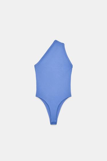 BODY ASSIMÉTRICO - Azul da Zara