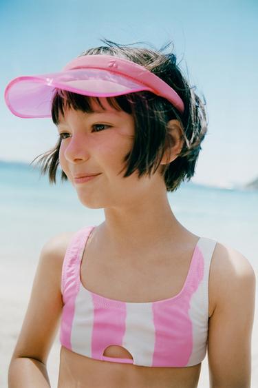 TRANSPARENT VISOR - Neon pink by Zara