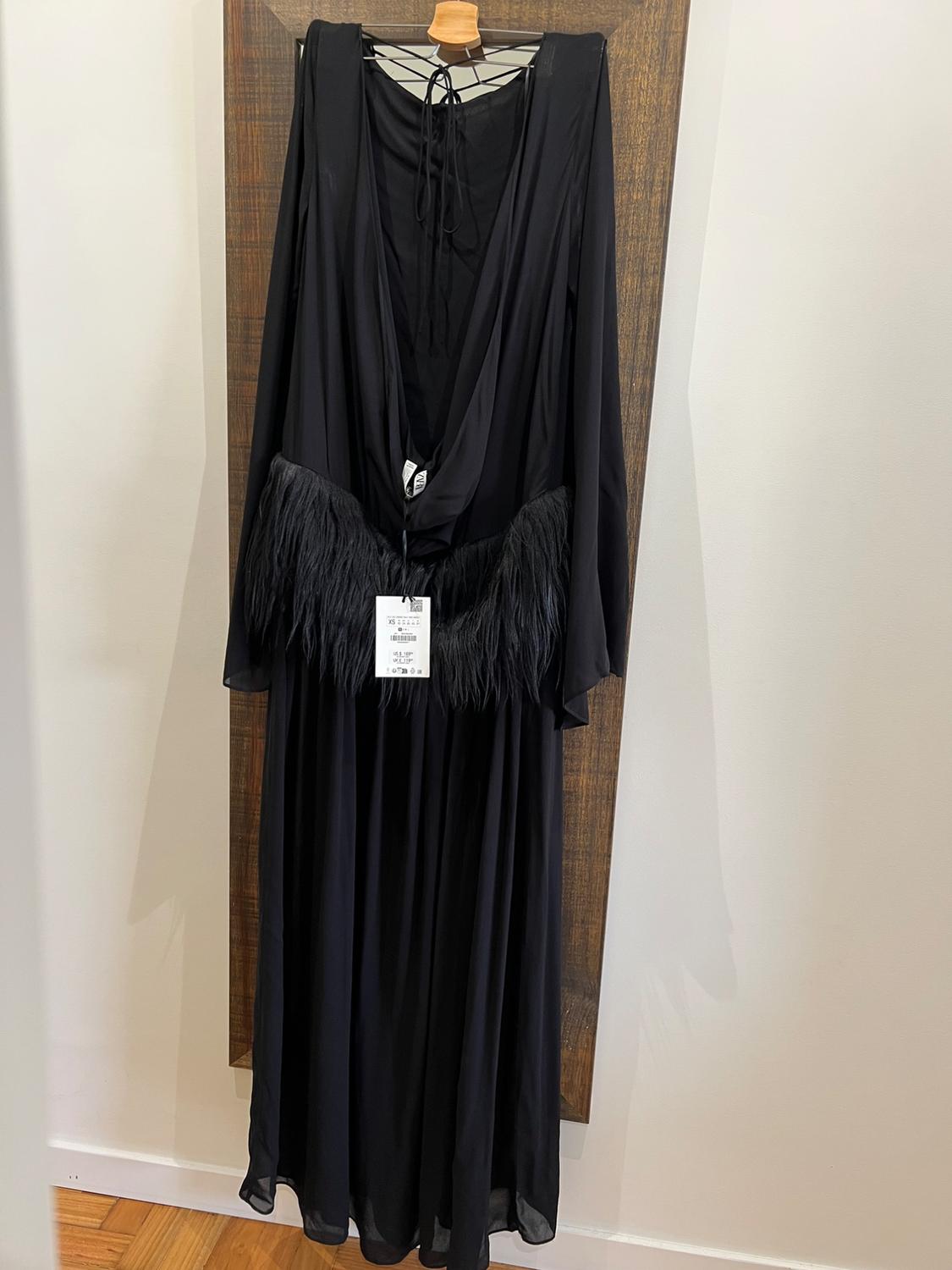LIMITED EDITION FAUX FUR SASH DRESS - Image 2