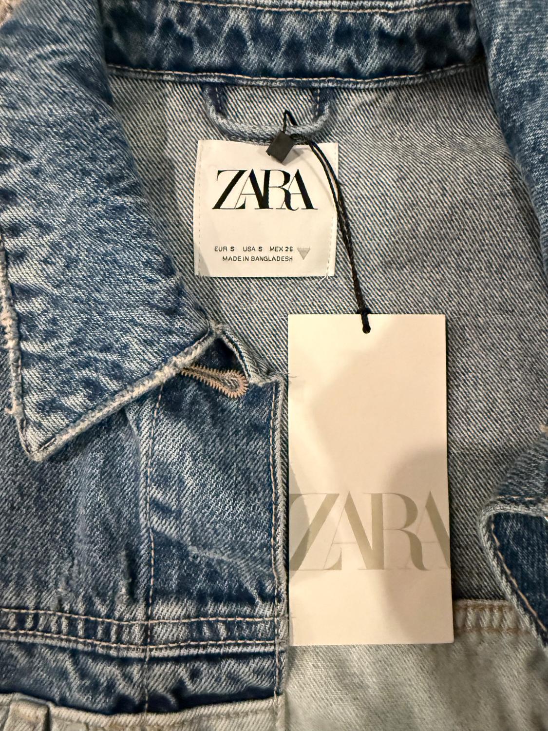 PATCHWORK TRF DENIM JACKET - Image 5