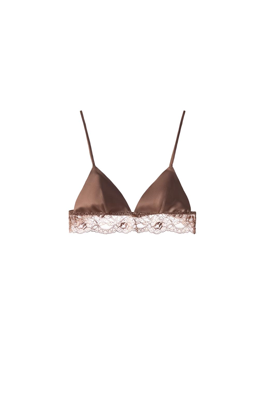 POLYAMIDE LACE BRALETTE - image 3