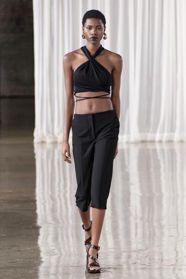 ZW COLLECTION CAPRI SHIM - Qora Zara tomonidan - Tasvir 0