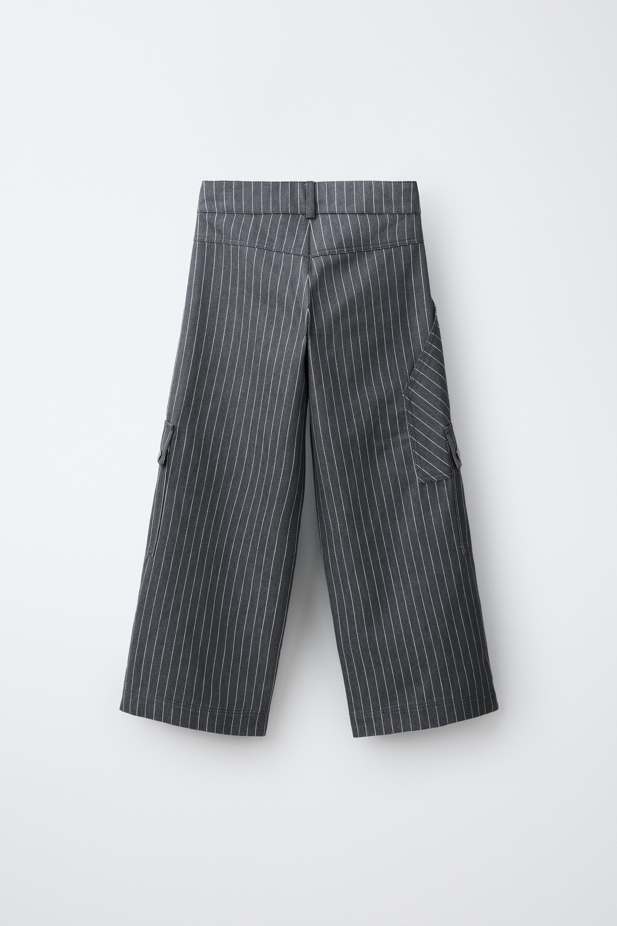 STRIPED CARPENTER PANTS