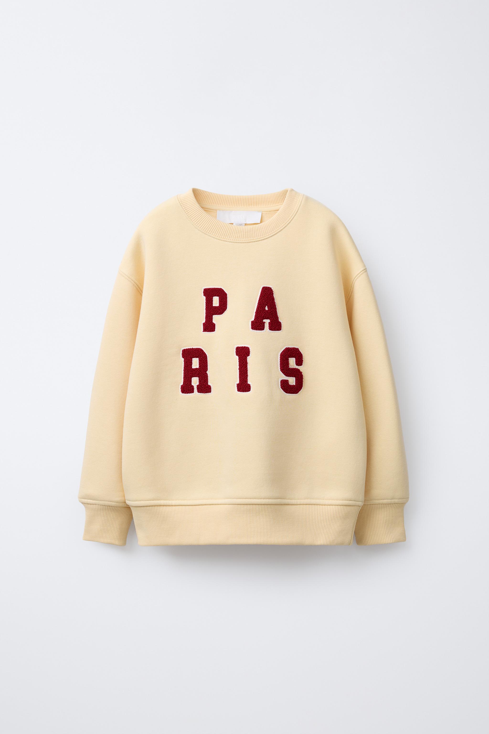 TERRY PATCH SWEATSHIRT
