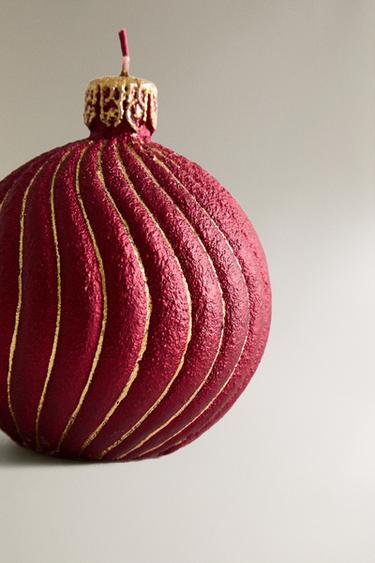 BOUGIE BOULE DE NOËL - Rouge de Zara - Image 2