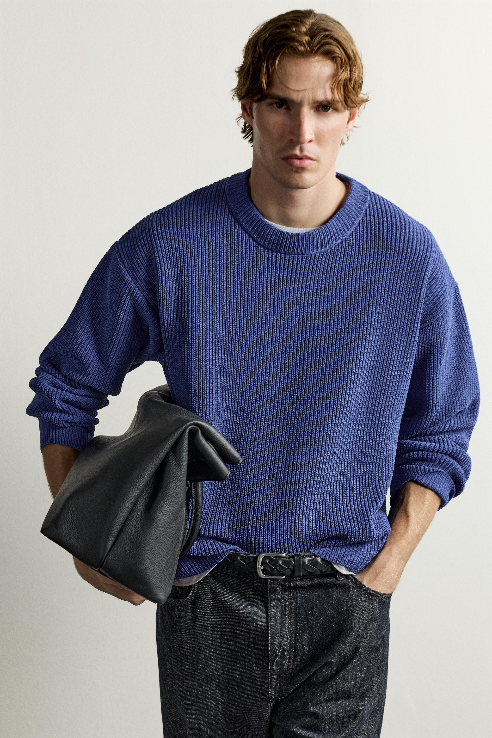 PULL COUPE DÉCONTRACTÉE CHENILLE