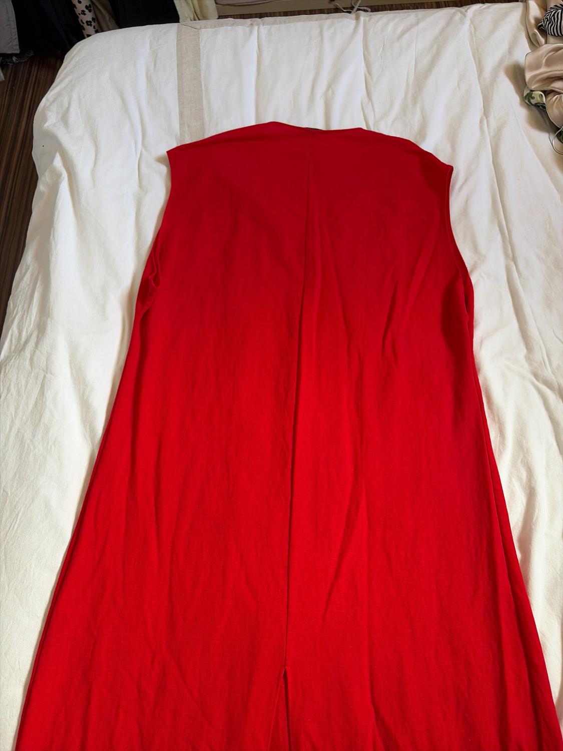 V-NECK MIDI TUNIC - Image 2