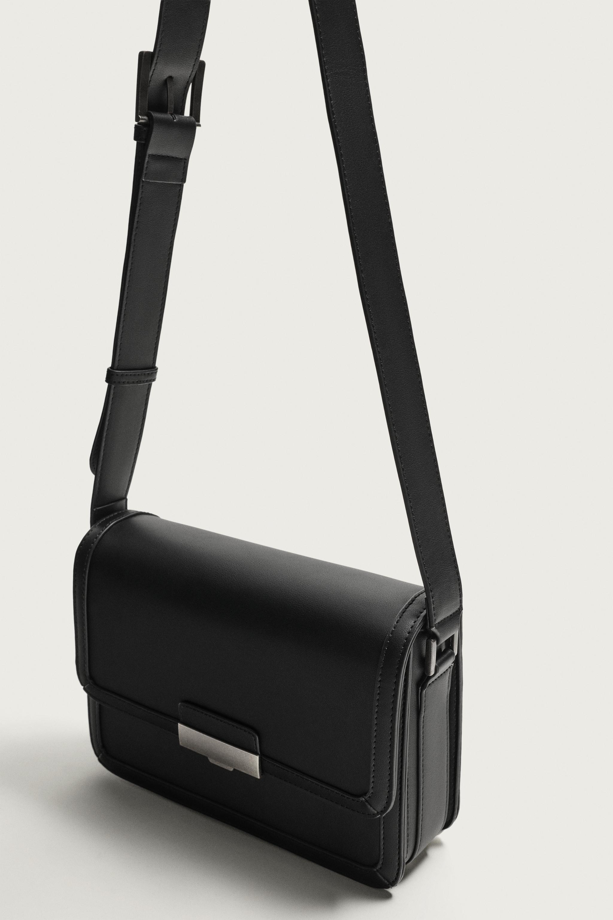 METALLIC DETAIL CROSSBODY BAG