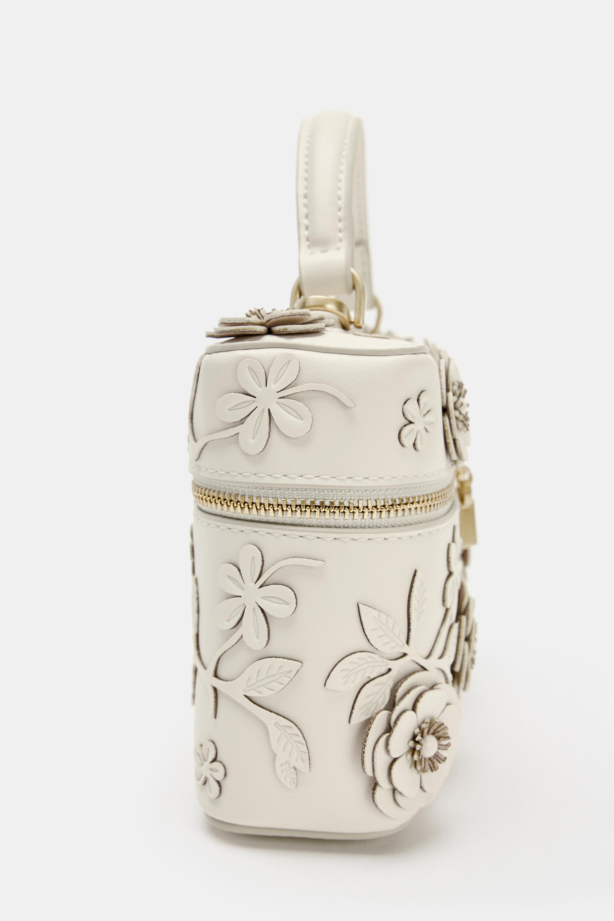 Женские сумки Zara FLORAL VANITY — фото 5