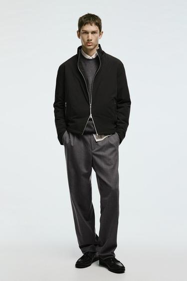 Technical jacket with pocket detail — Black 1