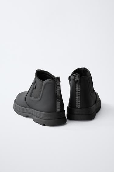 RUBBERISED BOOTS - Black by Zara - Image 4