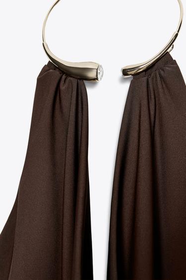 BODY COL BIJOUX - Marron de Zara - Image 7