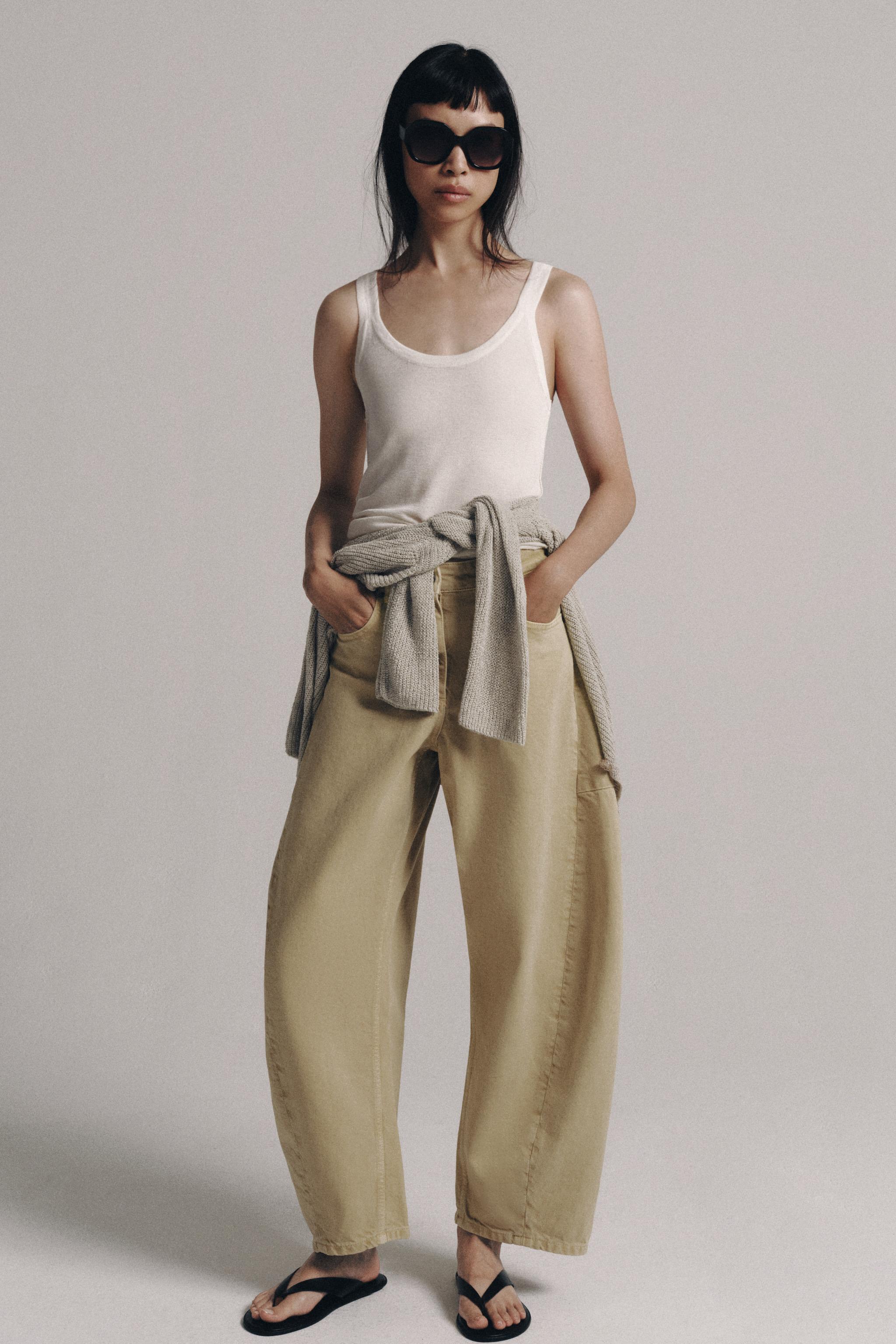 ZW COLLECTION MID-RISE BALLOON JEANS - thumbnail 4