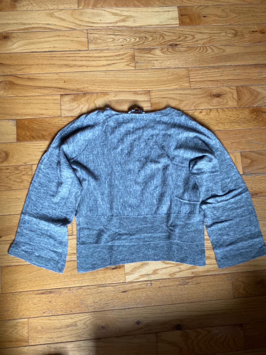 WOOL AND ALPACA BLEND FULL SLEEVE SWEATER