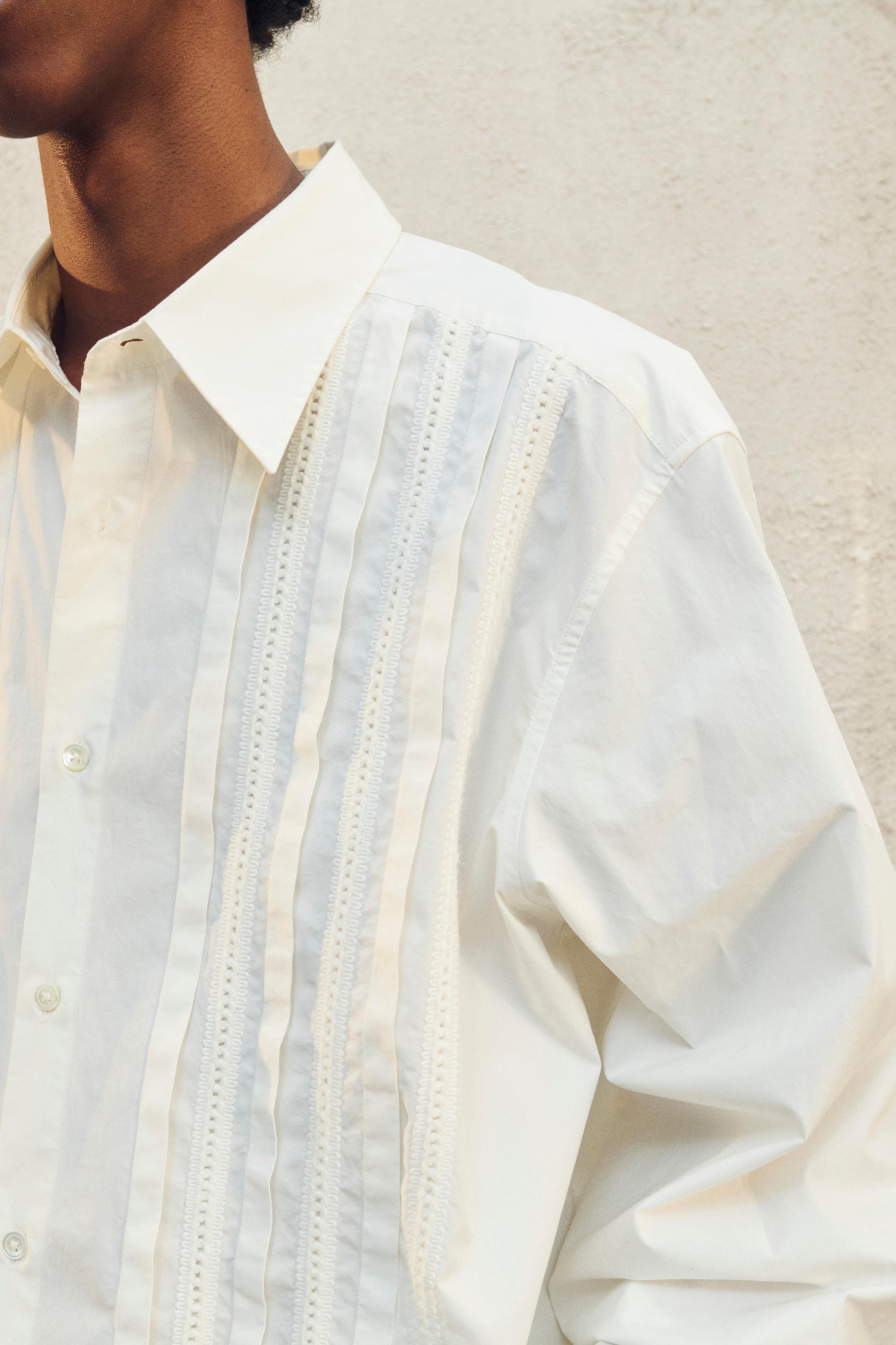 【ZARA】LIMITED EDITION ピンタックシャツ | 2688/900/250 02688900250-p.jpg?ts=1741889818234