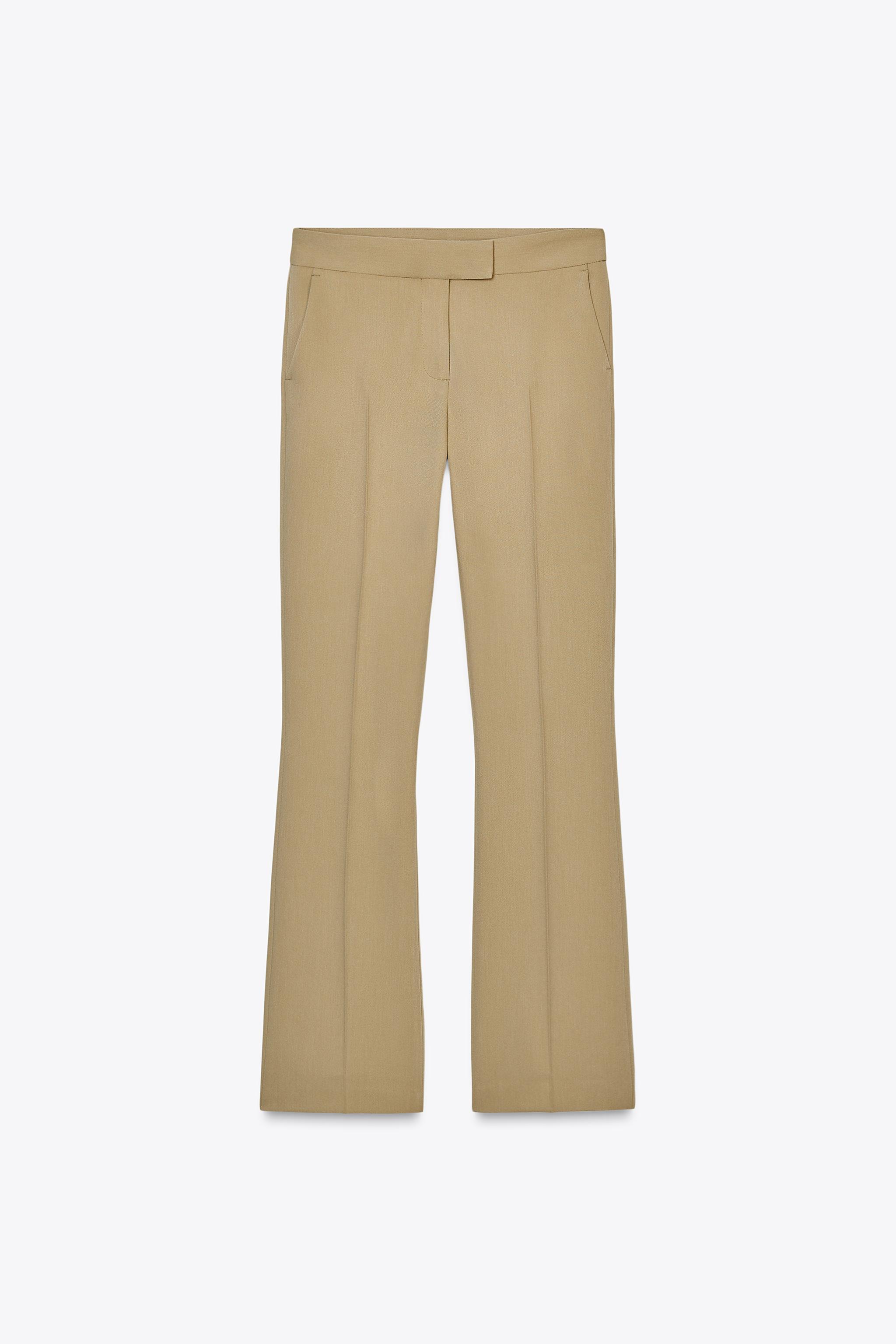 【ZARA】フレア パンツ サンド | 2198/590/711 02198507737-e1.jpg?ts=