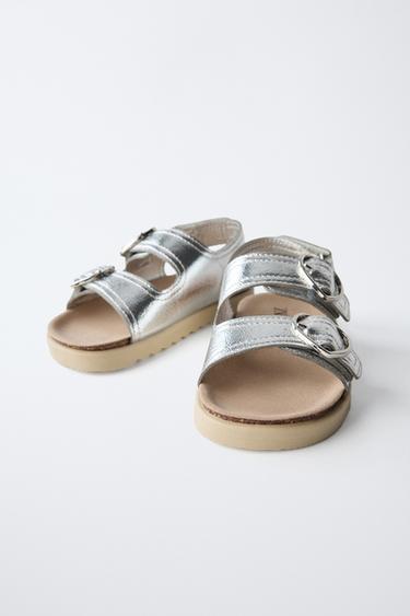 SANDALES CŒURS - Argent de Zara - Image 2