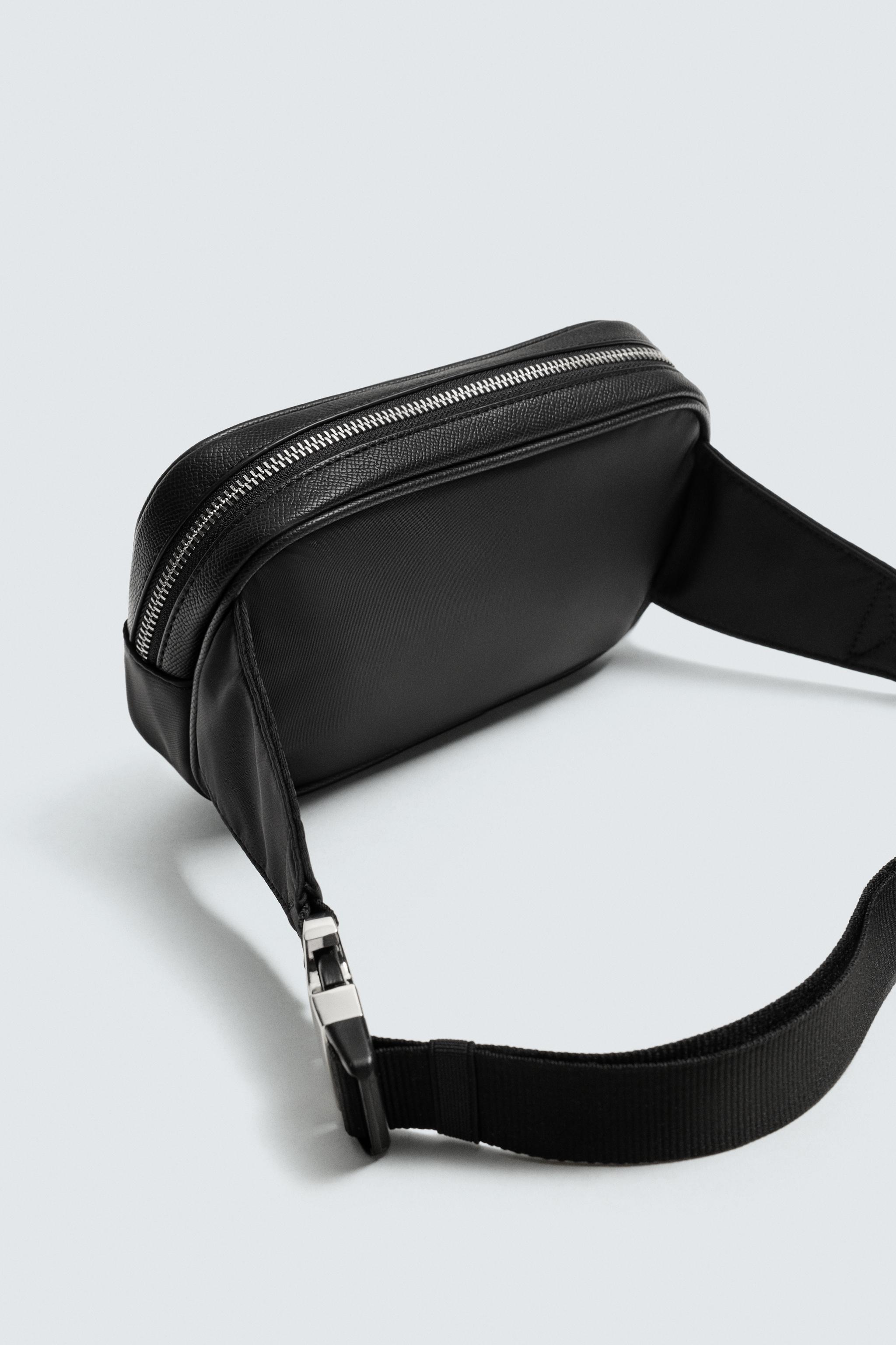 テクニカル素材ベルトバッグ - ブラック | ZARA Japan / 日本