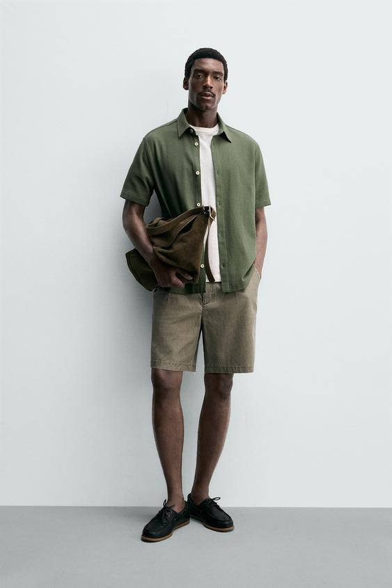 REGULAR FIT TEXTURED SHIRT from Zara - $59.90