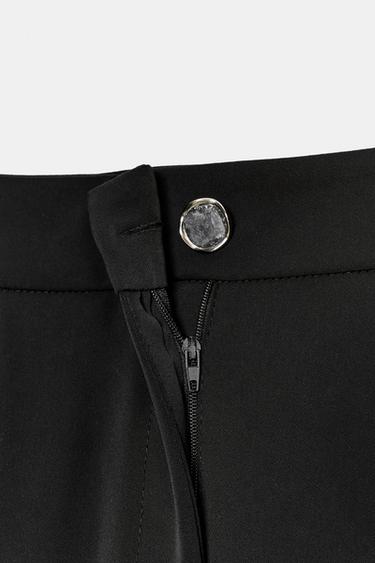 FLOWING PALAZZO TROUSERS - Black by Zara - Image 8