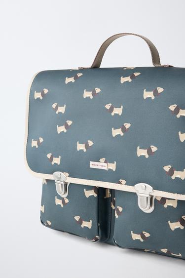 SAC À DOS CARTABLE CHIOTS - Bleu de Zara - Image 2