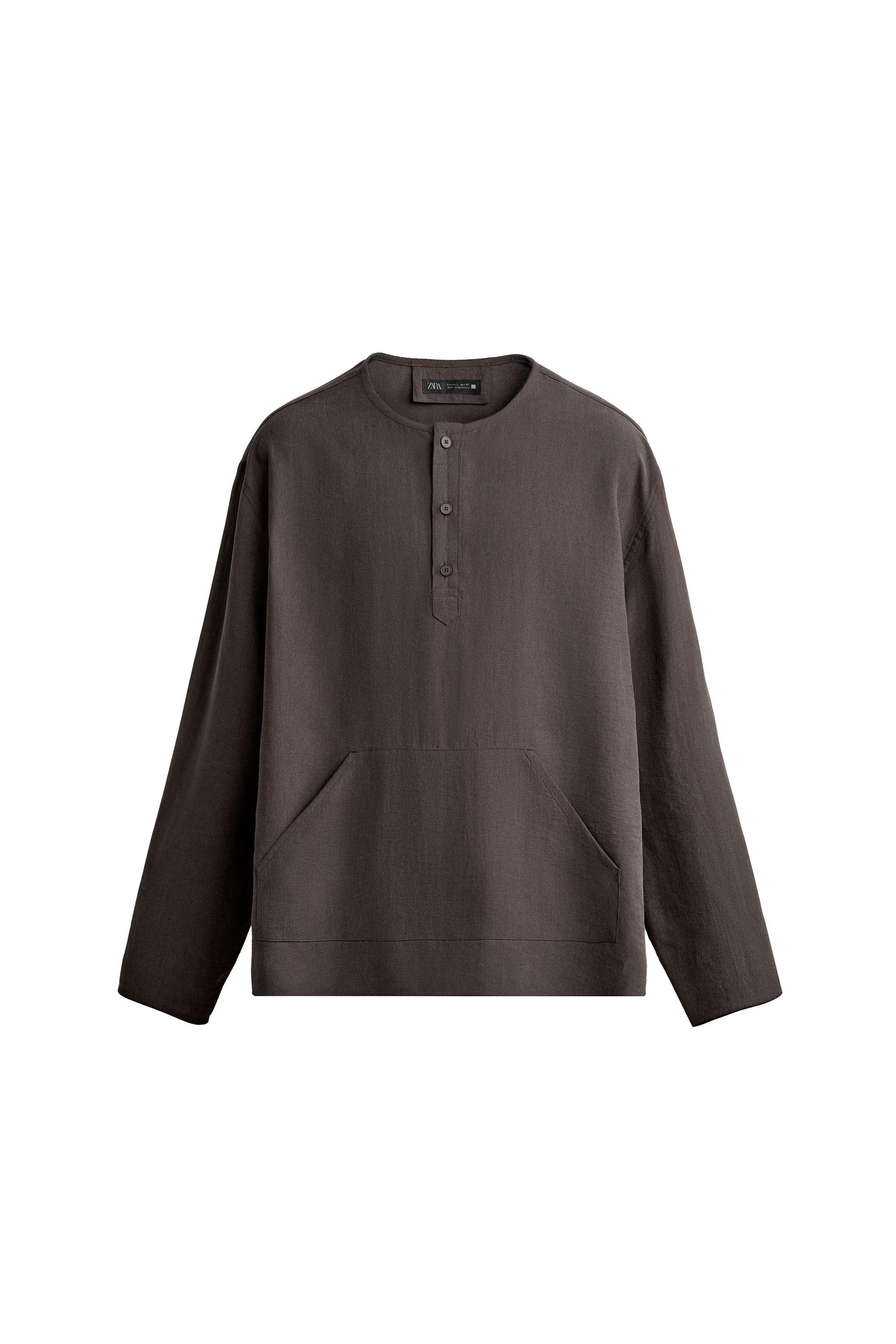 CAMISA POLO CUELLO PANADERO BOLSILLOS