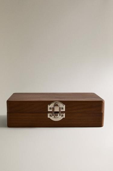 STEEL SCREWDRIVER IN BEECH WOOD BOX - Brown by Zara - Image 0