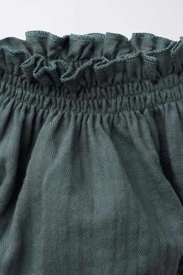 CULOTTE UNIE - Verdâtre de Zara - Image 3