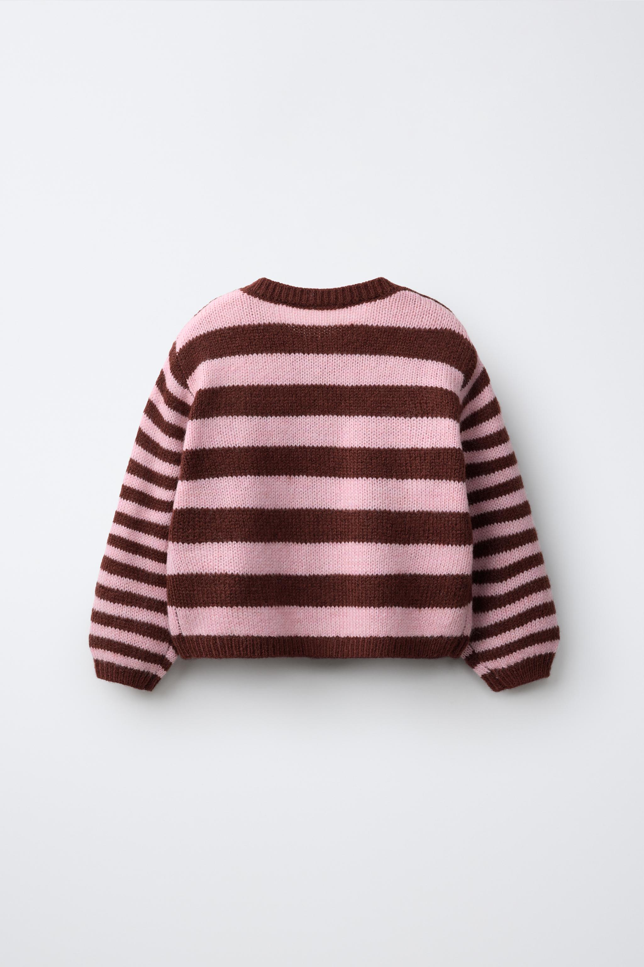 HELLO KITTY © SANRIO STRIPED CARDIGAN