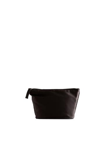 SATEEN WASH BAG – Barna a ZARA-tól