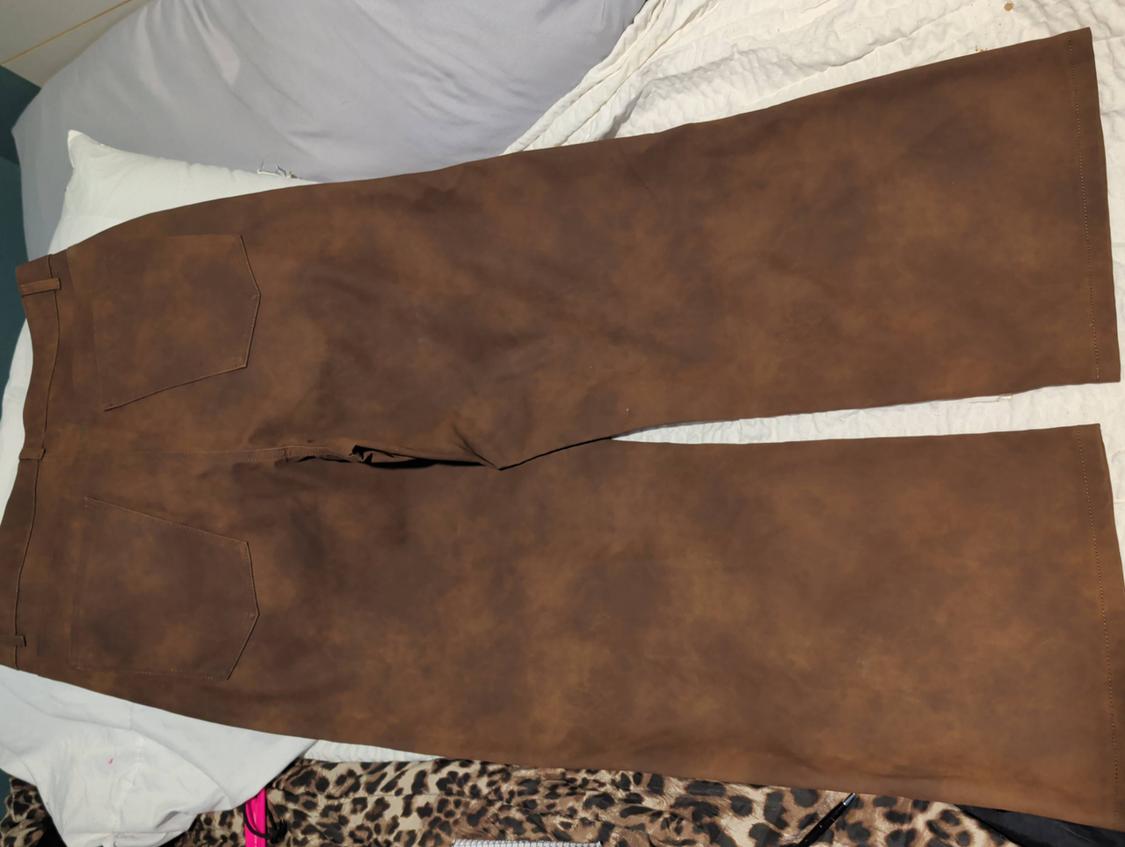FAUX SUEDE PANTS - Image 6