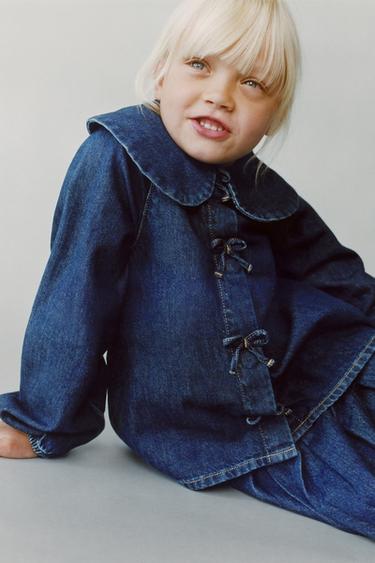 CAMISA DENIM LAZOS - Índigo de Zara