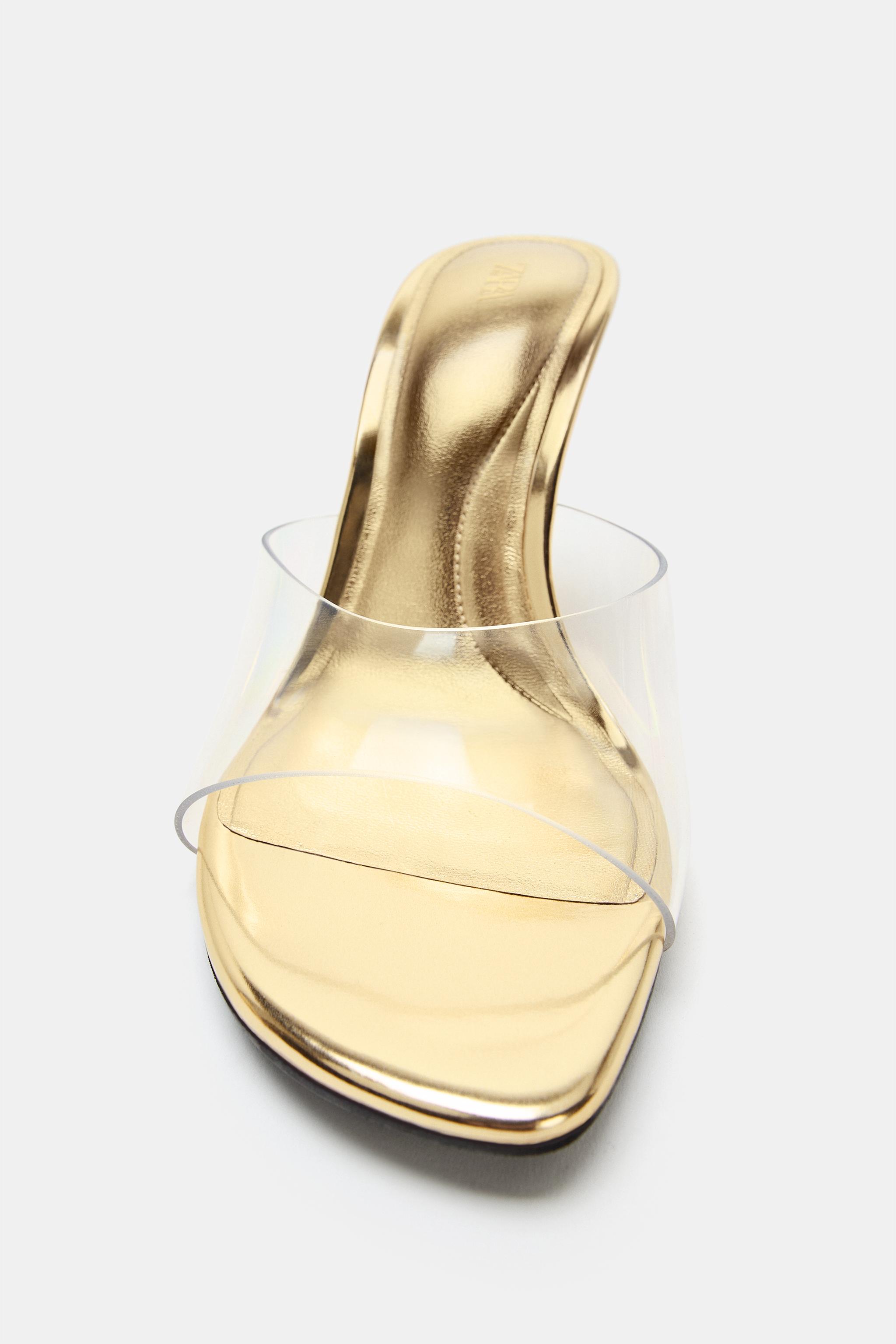LAMINATED WEDGE MULES