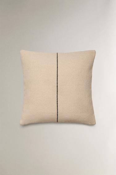 Zaras KUDDFODRAL MED LINJER - Brun - Bild 0