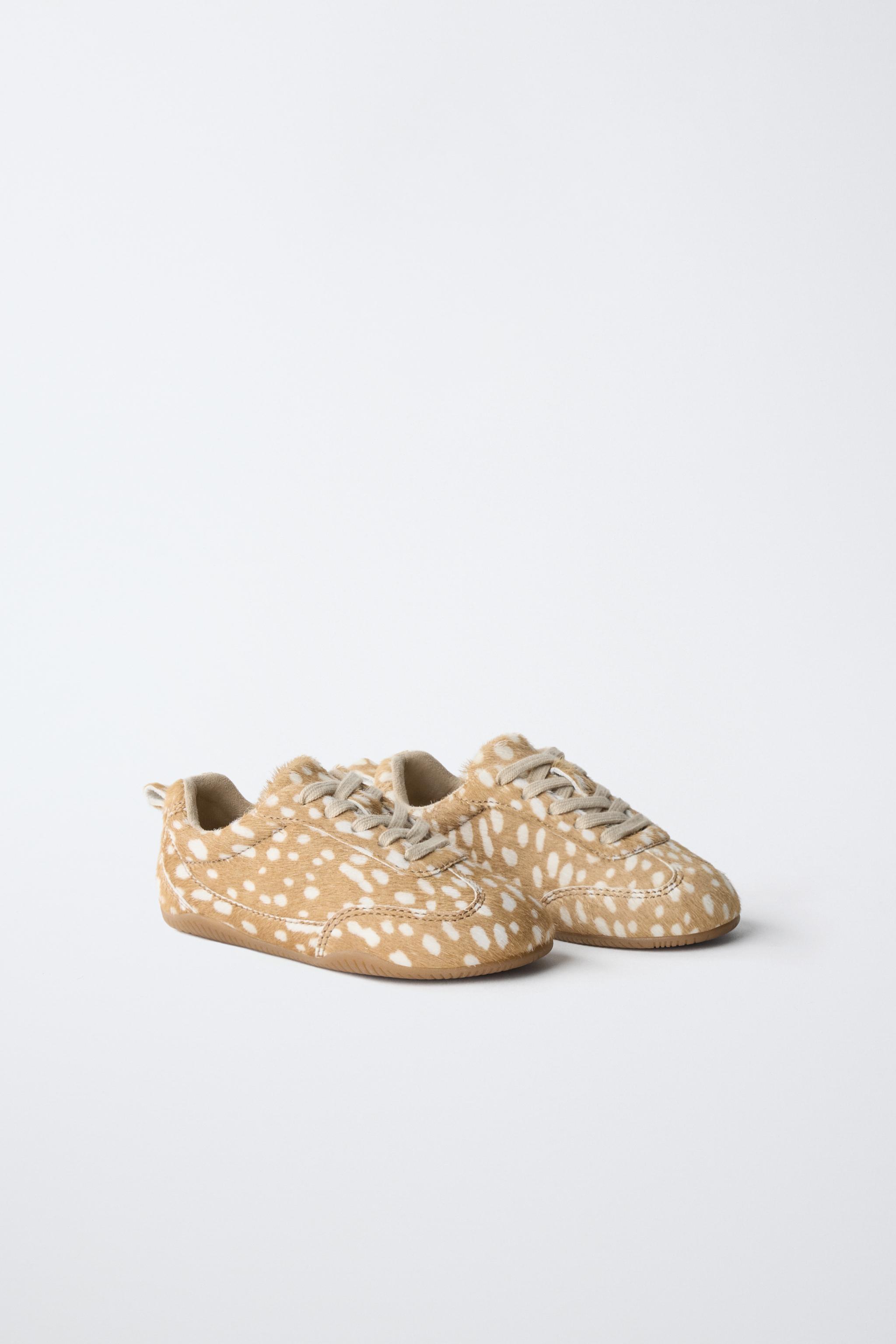 TENNIS OU BASKET ANIMAL PRINT CUIR