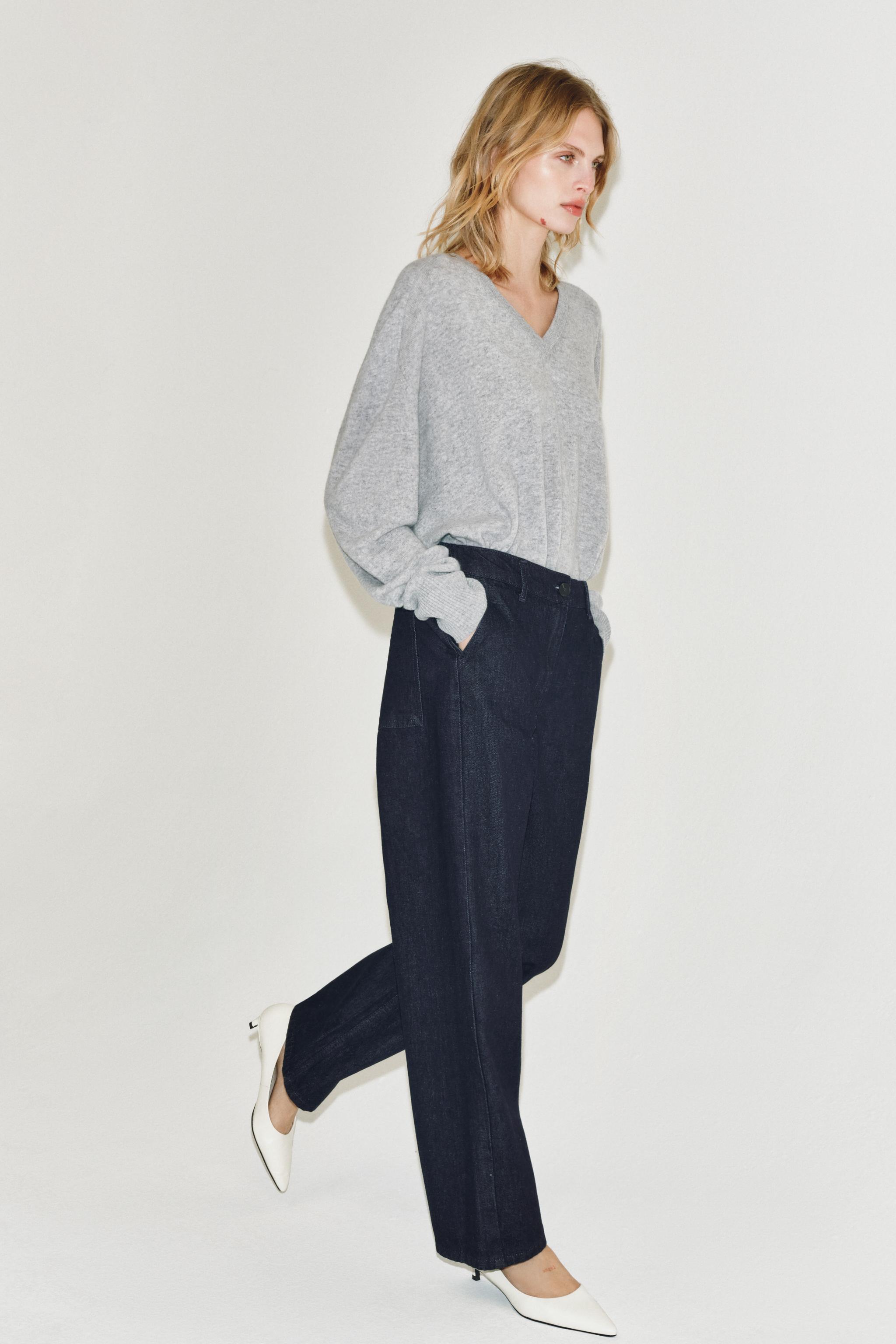 Zw Collection Elastic Waist Pants by Zara