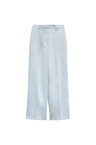 MASCULINE SATIN TROUSERS
