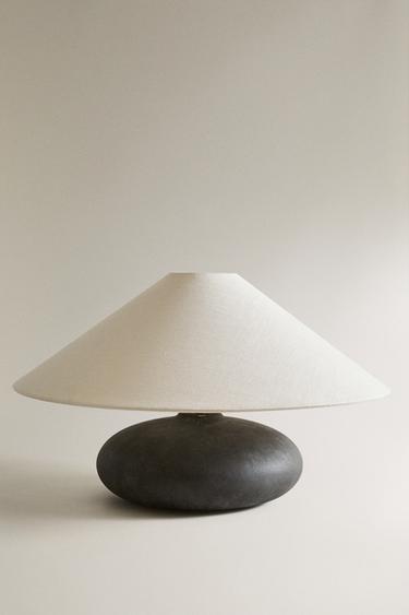 LAMPE TABLE CÉRAMIQUE - Noir de Zara - Image 0